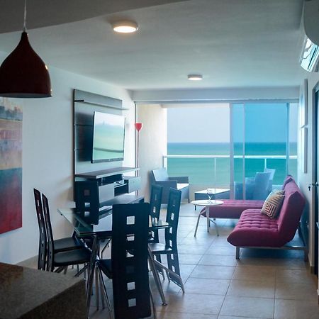 Apartament Lindo Departamento Al Pie De Playa Edificio Torre Oceanica Salinas  Zewnętrze zdjęcie