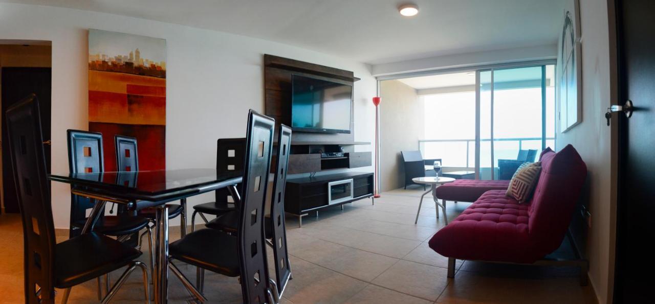 Apartament Lindo Departamento Al Pie De Playa Edificio Torre Oceanica Salinas  Zewnętrze zdjęcie