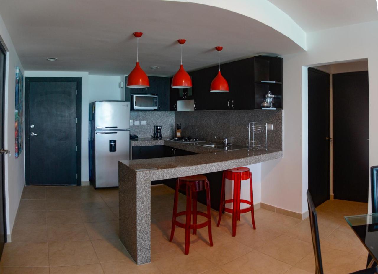 Apartament Lindo Departamento Al Pie De Playa Edificio Torre Oceanica Salinas  Zewnętrze zdjęcie